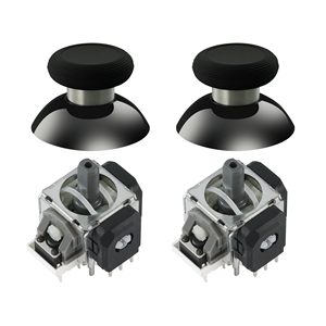 Remplacement du joystick magnétique GuliKit TMR pour manette <span class=keywords><strong>DualSense</strong></span>/Edge |   Module de réparation anti-drift pour manettes de jeu en plastique – Capuchons de joysticks - Product Image 1
