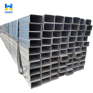 Tubo in acciaio zincato ERW 2x2 tubo zincato 40x40x3mm 4x4 pollici 150x150 200x200 12 Gauge tubo quadrato in acciaio zincato - Product Image 5