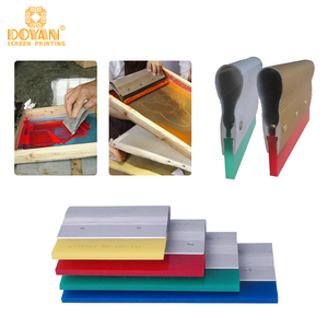 DY nhôm Màn hình in ấn squeegee với tay cầm bằng gỗ cho lụa Màn hình in ấn Nhà máy cung cấp - Product Image 4