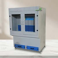 Plataforma de lijado elevada con deflector cerrado, bloque de polvo, banco de trabajo universal para lijado de metal y piedra
