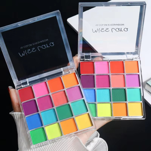 Disco de 16 colores con degradado arcoíris, polvo de mezcla degradado de alta saturación y larga duración, efecto degradado, uñas creativas - Product Image 4