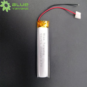ブルーTaiyang 501471充電式ライオンバッテリー3.7v 350mahポリマーLi Ionバッテリー - Product Image 2
