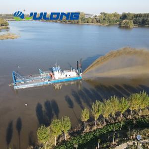 Machine de dragage de sable pour réservoirs, dragage de lagunes, élimination de la boue, drague à aspiration - Product Image 4