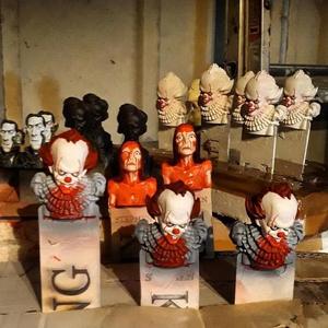 Signets <span class=keywords><strong>d</strong></span>'horreur-le <span class=keywords><strong>meilleur</strong></span> cadeau pour <span class=keywords><strong>les</strong></span> fans de romans <span class=keywords><strong>d</strong></span>'horreur, signets <span class=keywords><strong>d</strong></span>'halloween effrayants, signets de Sculpture de Figure demi-longueur - Product Image 3