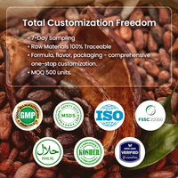 Poudre de cacao pour le sommeil LIFEWORTH Superfood - Mélange de 10 champignons et de glycinate de magnésium pour le calme, le sommeil et le soutien de la longévité