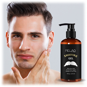 Gel de Afeitar Ultra Hidratante con Logotipo Personalizado para Piel Seca, Gel Protector para el Cuidado de la Barba, Piel Suave y Refrescada Después del Afeitado - Product Image 5