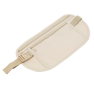 Riñonera Deportiva Unisex de Lona, Cinturón para Correr al Aire Libre, Multifuncional, Ultrafino, con Espacio Oculto para Teléfono y Documentos - Product Image 1
