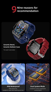 Nouvelle montre connectée <span class=keywords><strong>Appllp</strong></span> 3 4G 2023, 4 Go + 128 Go, montre connectée Android, 750 mAh, appareil photo 8 MP, GPS, étanche, 2,1 pouces, 400*454 HD - Product Image 3