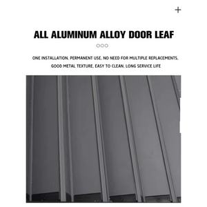 Puerta Plegable Moderna de Aleación de Aluminio, Puerta Corredera Invisible con Aislamiento para Dormitorio con Aire Acondicionado - Product Image 5