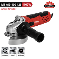 Meuleuse d'angle portable multifonctionnelle industrielle et de bricolage de haute qualité 230V 1100W avec disque de meulage