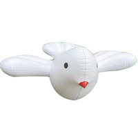 Colombe de la paix gonflée, grande colombe remplie d'air pour les célébrations de la paix, les festivals et les événements
