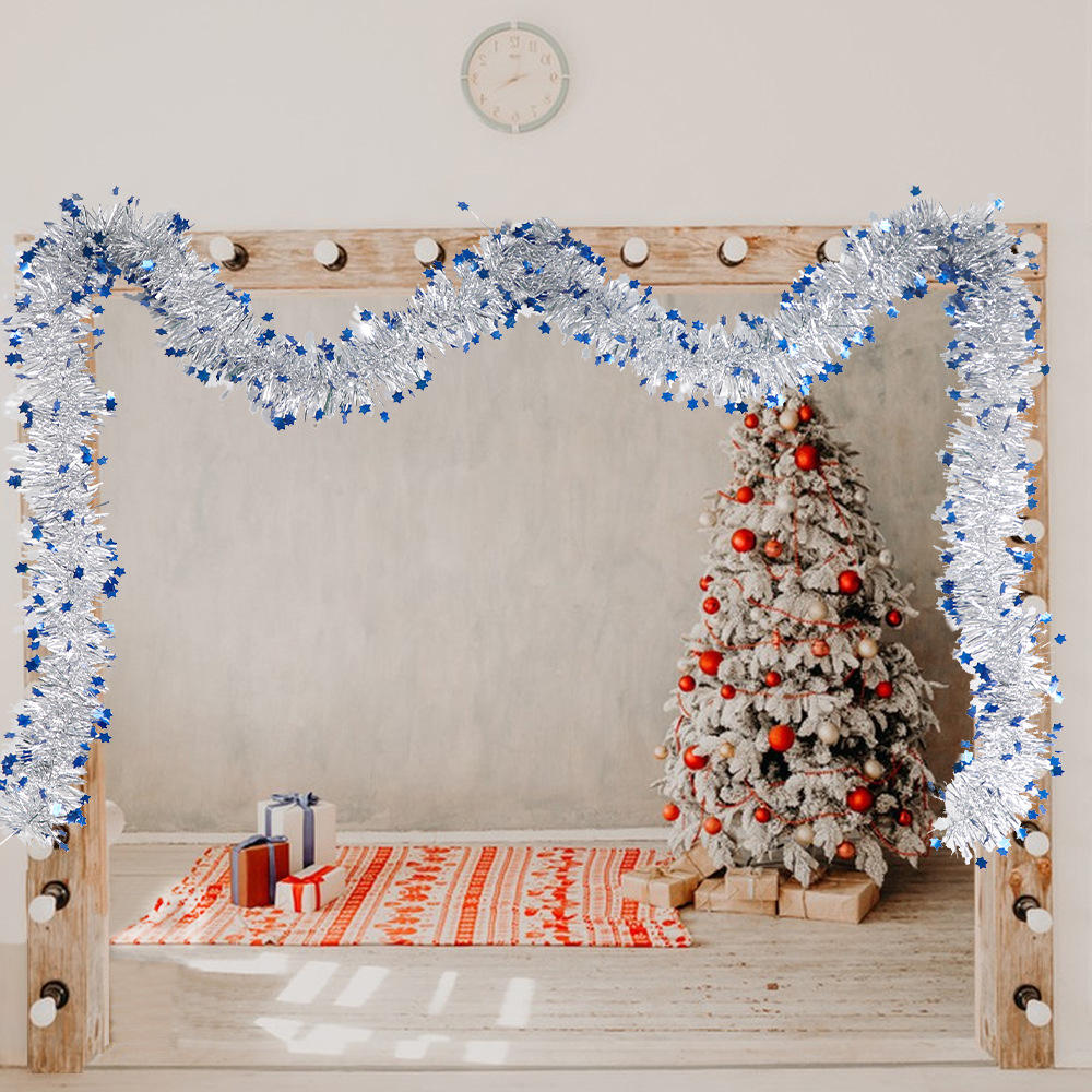 Tinsel Garland Mixed Color Metallic Tinsel Chunky Glittering Tinsel for  Christmas Tree Decoration| Alibaba.com, image size:1000x1000