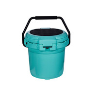 Refroidisseur rond de 5 gallons, petit refroidisseur rond rotomoulé, refroidisseur de camping