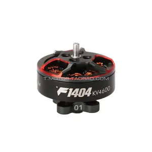 T-MOTOR F1404 Brushless Motor 2.5 - 4 polegada micro longo alcance Cinewhoop freestyle para FPV zangão de corrida