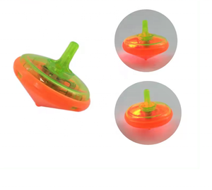 Date Pop Enfants Enfants Garçons Filles Acrylique Spinner Gyro 5cm 2 Pouces Surprise Oeuf Capsule Jouet Coloré Cristal Toupie Jouet - Product Image 2