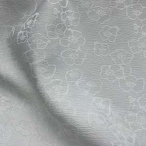 Tissu jacquard brodé vintage ivoire, effet 3D, motif damassé, prix usine, sur mesure, magnifique, pour vêtements - Product Image 5