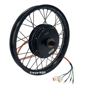 Motor de Buje para Motocicleta QS205 50H V3 3.5T de Alta Potencia con Tamaño de Eje de 150mm y Rueda Trasera de 19x1.85 Pulgadas, Motor QS en Estado Nuevo - Product Image 2