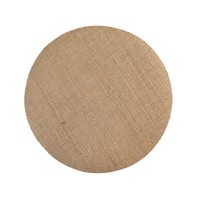 Sets de table en jute et toile de jute bohème, tissés à la main, pour mariage, décoration de la maison, sous-verres résistants à la chaleur