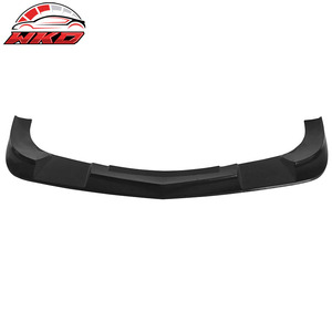 Convient pour Chevrolet Corvette C6 Z06 2006-2013, lèvre de pare-chocs avant style SP, non peinte, noire - Product Image 1