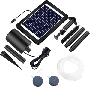Oxygénateur solaire à bulles 3 modes 4W avec tuyau d'air et pierres pour aquarium et <span class=keywords><strong>bassin</strong></span> <span class=keywords><strong>de</strong></span> <span class=keywords><strong>jardin</strong></span> - Product Image 2