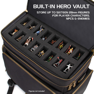 Sac de voyage avec rangement Miniature en mousse, sac à bandoulière, accessoires de jeu, 200 pièces OEM - Product Image 5