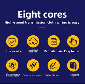 กล่องอินเทอร์เน็ต Cat6แบบปรับแต่งได้8คอร์4คู่สาย<span class=keywords><strong>แลน</strong></span> utp/ftp/sftp ความยาว305<span class=keywords><strong>เมตร</strong></span>1<span class=keywords><strong>เมตร</strong></span>ต่อเมตร - Product Image 6