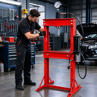 Presse hydraulique manuelle pneumatique 20T pour ateliers de maintenance automobile
