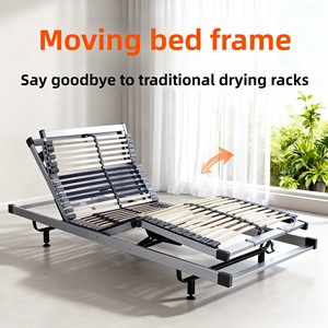 Sắt Điện ngả có thể điều chỉnh chiều cao phòng ngủ hiện đại khung giường với điều khiển từ xa thông minh cho phòng ngủ và khách sạn sử dụng - Product Image 3