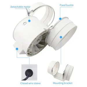 Beierde AC Conducto Ventilador Ventana Escape Hogar Ventilación Extractor <span class=keywords><strong>Campana</strong></span> <span class=keywords><strong>para</strong></span> la succión de la cocina - Product Image 3