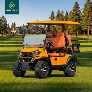 Voiturette de golf électrique, chariot de chasse, buggy, véhicule utilitaire, 4 places, autonomie 7-9h, certifiée CE, design personnalisé pour complexe hôtelier et parcours de golf - Product Image 1