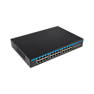 Desktop <b>Switch</b> 24 Port Gigabit Ethernet Metal Case Non PoE VLAN Support For Office <b>Network</b> - Product Image 3