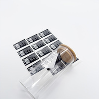 Étiquettes personnalisées pliables multi-pages, autocollantes double face multicouches pour livrets d'instructions