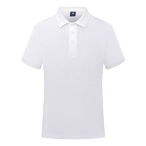 Camiseta de manga corta con solapa de algodón peinado, logotipo personalizado, ropa de trabajo corporativa, camiseta publicitaria de Cultura de actividad - Product Image 5