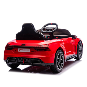 Voiture électrique pour enfants <span class=keywords><strong>Audi</strong></span> RS E-tron GT sous licence, voiture jouet à batterie 12V pour enfants, à conduire avec télécommande - Product Image 4