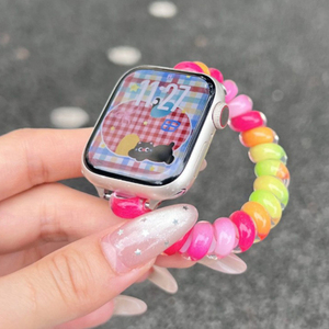 Bracelets de sport tressés multicolores flexibles et lavables Win-Win minimalistes pour <span class=keywords><strong>Apple</strong></span> <span class=keywords><strong>Watch</strong></span> Series 10 46mm - Product Image 3