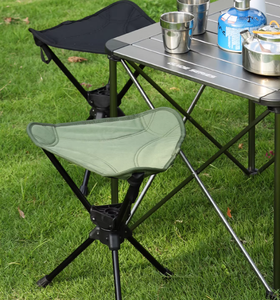 Foldable <b>Aluminum</b> Alloy Modern <b>Garden</b> <b>Chair</b> Stool for Outdoor Use - Product Image 1