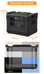 야외 홈 에너지 저장 황금 공급 배터리 발전소 휴대용 Powerbank 태양 전원 발전기 1000 와트 2000 와트 3000 와트 - Product Image 6