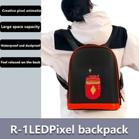 Mochila LED con Pantalla P2.5 Inteligente de Alta Calidad para Publicidad Digital Programable, Control por Celular