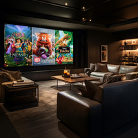 Écran LED Canbest DM P0.7 P0.9 4K pour cinéma maison, mur d'affichage LED à pas fin 120Hz, écran LED intérieur 800 nits COB, home cinéma 8K, affichage LED