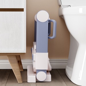 Siège de toilette pour enfants avec échelle pliante, aucun installation requise, pour une utilisation dans la salle de bain des enfants de 2 à 4 ans - Product Image 2