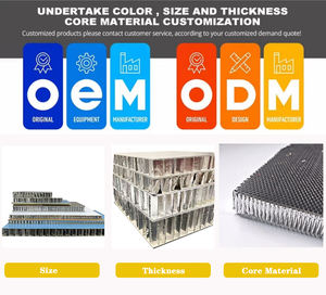 Panneaux muraux en nid d'abeille en aluminium légers et résistants à la corrosion pour l'intérieur - Product Image 4