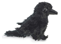 Nouvelle Arrivée Sur Mesure Super Doux Polaire Oiseaux En Peluche En Peluche Jouets En Peluche Corbeau Jouet