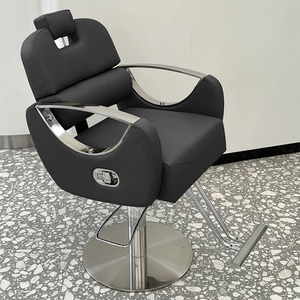 Nouveau design, chaise de salon de beauté multifonctionnelle noire de haute qualité, chaise de massage, chaise de coiffure, chaise de barbier - Product Image 2