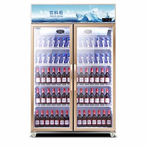 Refrigerador Comercial <span class=keywords><strong>para</strong></span> Bebidas, Refrigerador con Puerta de Enfriamiento por Aire <span class=keywords><strong>para</strong></span> Exhibición de <span class=keywords><strong>Coca</strong></span> <span class=keywords><strong>Cola</strong></span>, Refrigerador <span class=keywords><strong>para</strong></span> Supermercados - Product Image 4