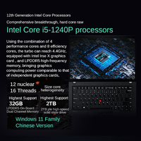 Ordinateur portable professionnel Lenovo ThinkPad T14S haute performance, Intel Core i5-1240P, 16 Go LPDDR5, SSD 512 Go, écran 14 pouces WUXGA, 57 Whr