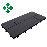 Dalles de terrasse emboîtables TimberStone, planches de terrasse en composite WPC de qualité supérieure avec grain de bois marbré