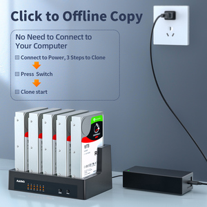 Maiwo 5-bay công cụ-miễn phí <span class=keywords><strong>SATA</strong></span> <span class=keywords><strong>HDD</strong></span>/SSD <span class=keywords><strong>Docking</strong></span> <span class=keywords><strong>Station</strong></span> 2.5 '/3.5' USB Reader đĩa cứng bản sao <span class=keywords><strong>Dock</strong></span> duplicator phần cứng máy tính - Product Image 3