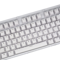 Clavier mécanique compatible avec les dispositions ANSI/ISO, touches françaises/espagnoles/japonaises, etc., avec injection double couleur en plastique ABS