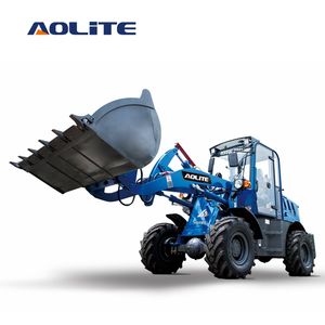 Горячая продажа мини-колесный погрузчик AOLITE 612C фронтальный погрузчик с сертификатом CE - Product Image 1