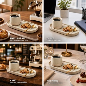 <span class=keywords><strong>Set</strong></span> di Tazze da <span class=keywords><strong>Caffè</strong></span> in Ceramica Stile Nordico Personalizzato Kingze 230ml per Casa, <span class=keywords><strong>Caffè</strong></span> e Ristorante - Product Image 5